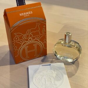 Hermès Barenia Holiday Ornament with Mini Perfume and Ceramic Diffuser